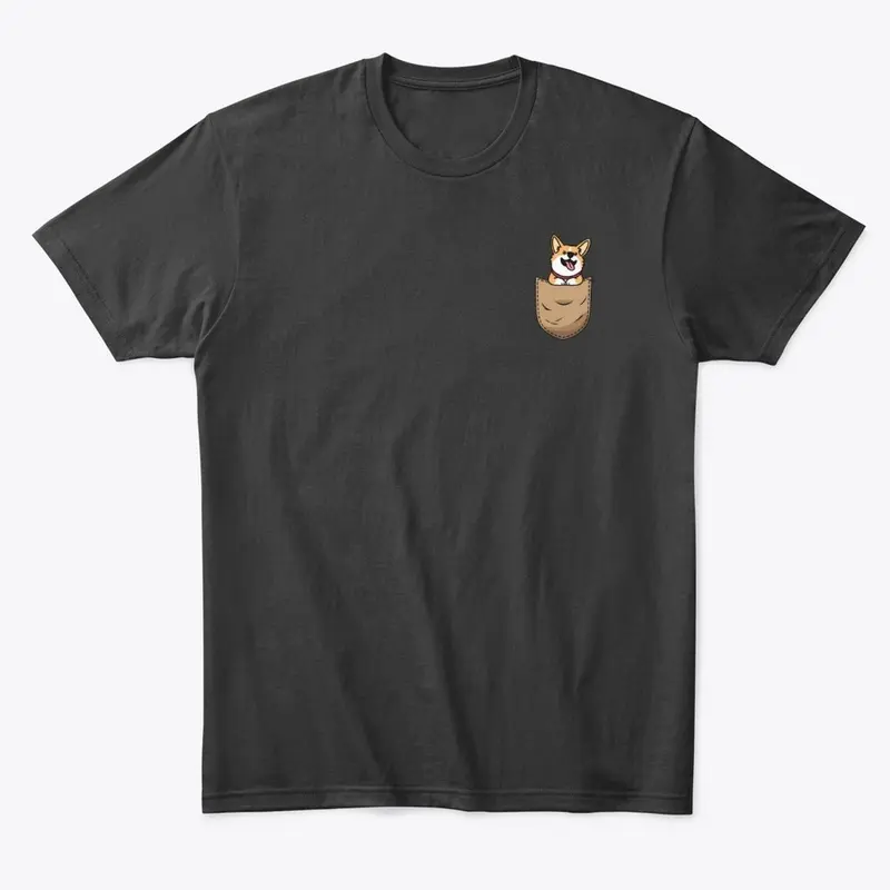 Corgi Pocket T-Shirt